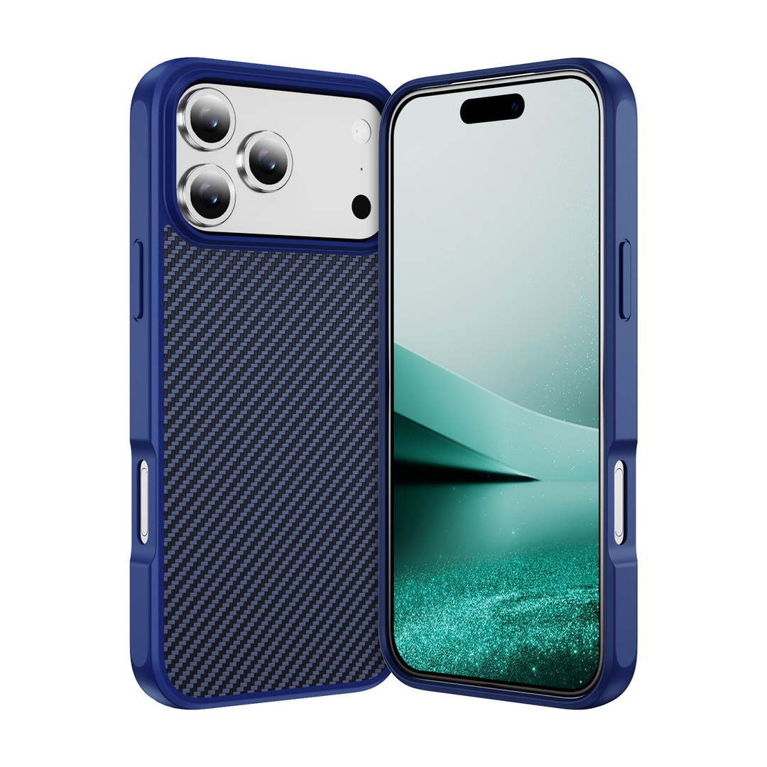 Back Pocket Carbon Weave MagSafe Phone Case Cover
