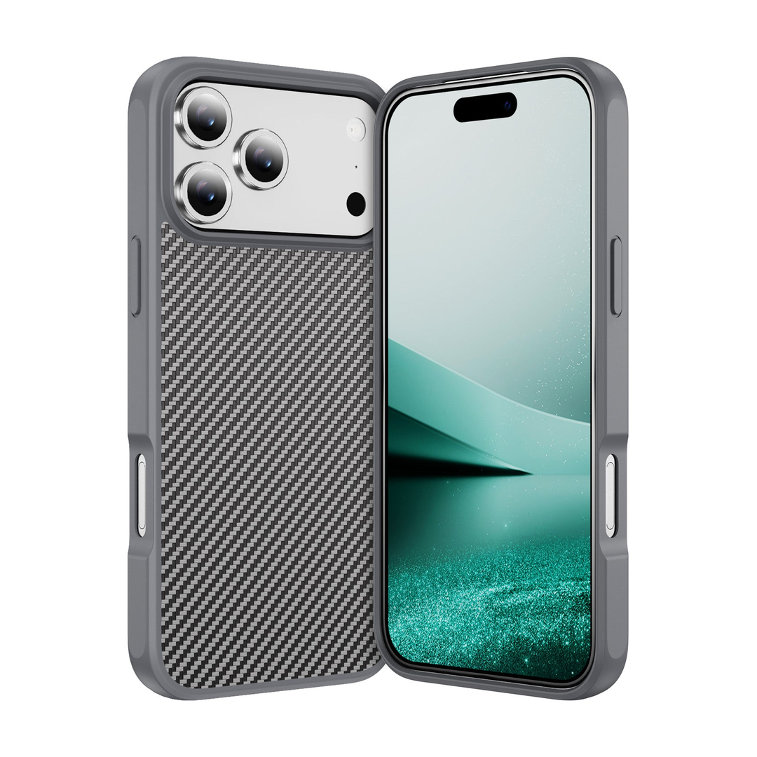 Back Pocket Carbon Weave MagSafe Phone Case Cover