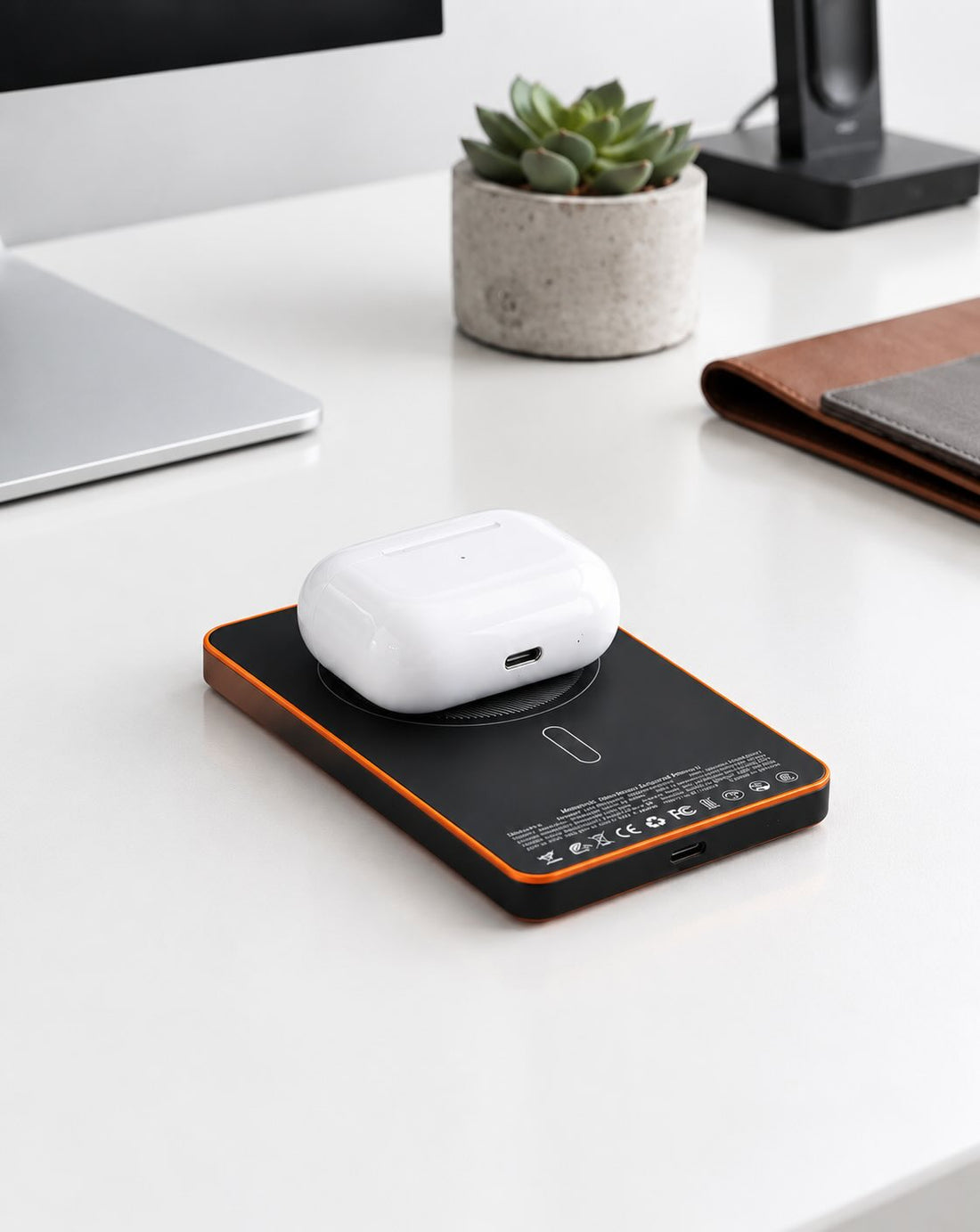 20W Magnetic Wireless Power Bank with Kickstand | Slim Fast Charger