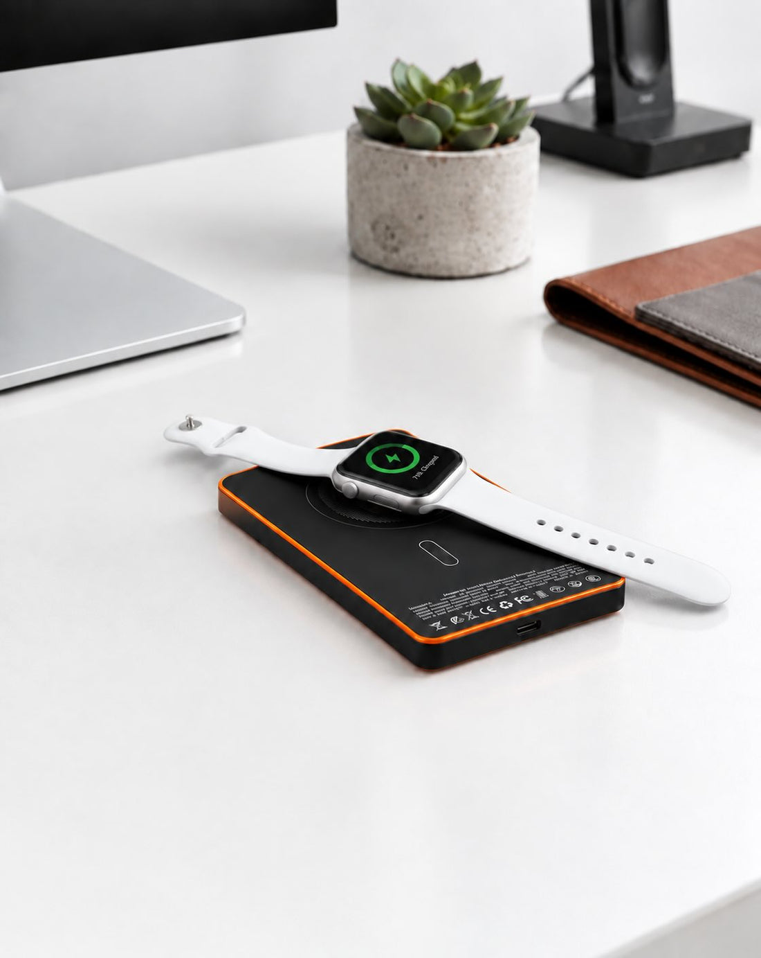 20W Magnetic Wireless Power Bank with Kickstand | Slim Fast Charger
