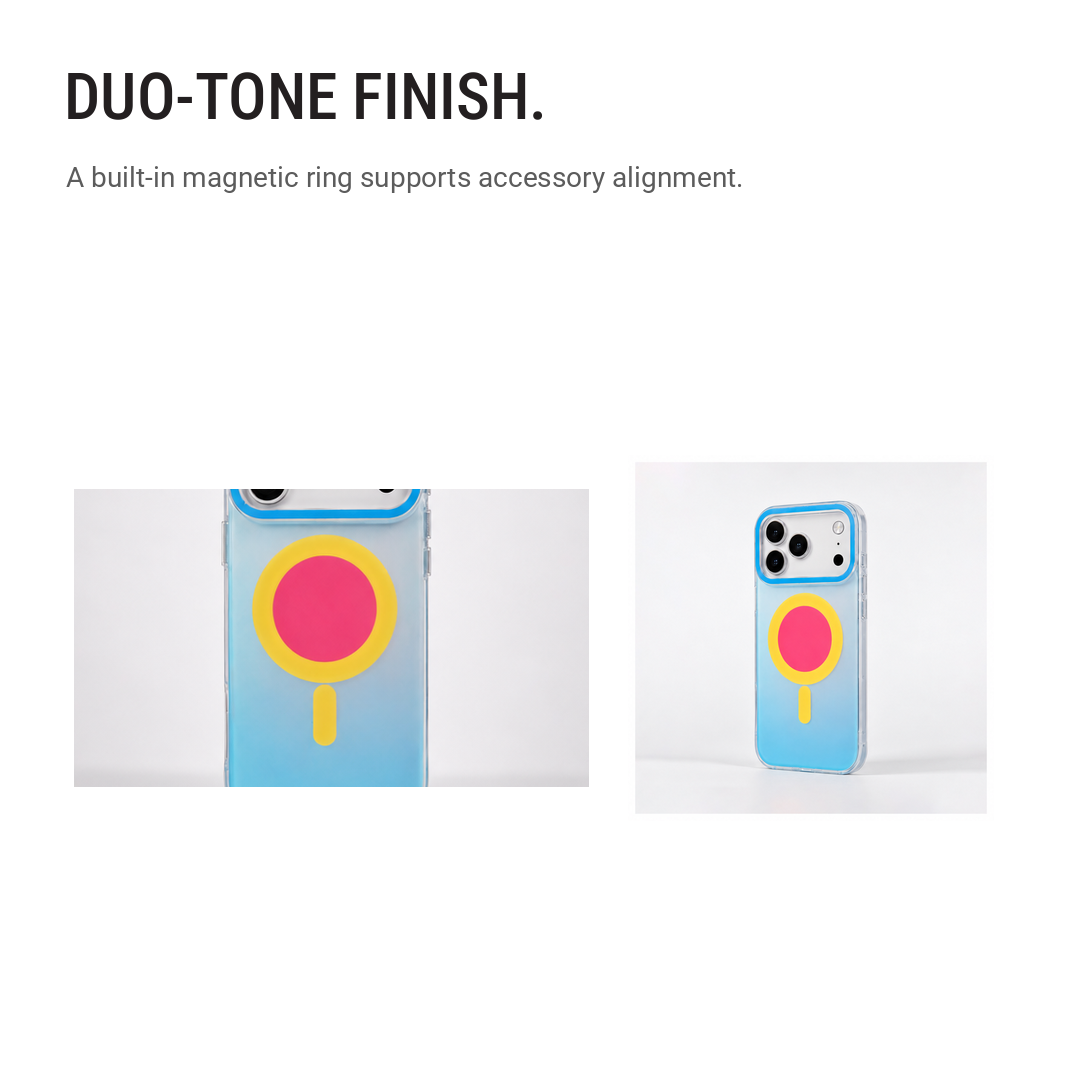 Joyful Series – Duo-Tone Magnetic Phone Case