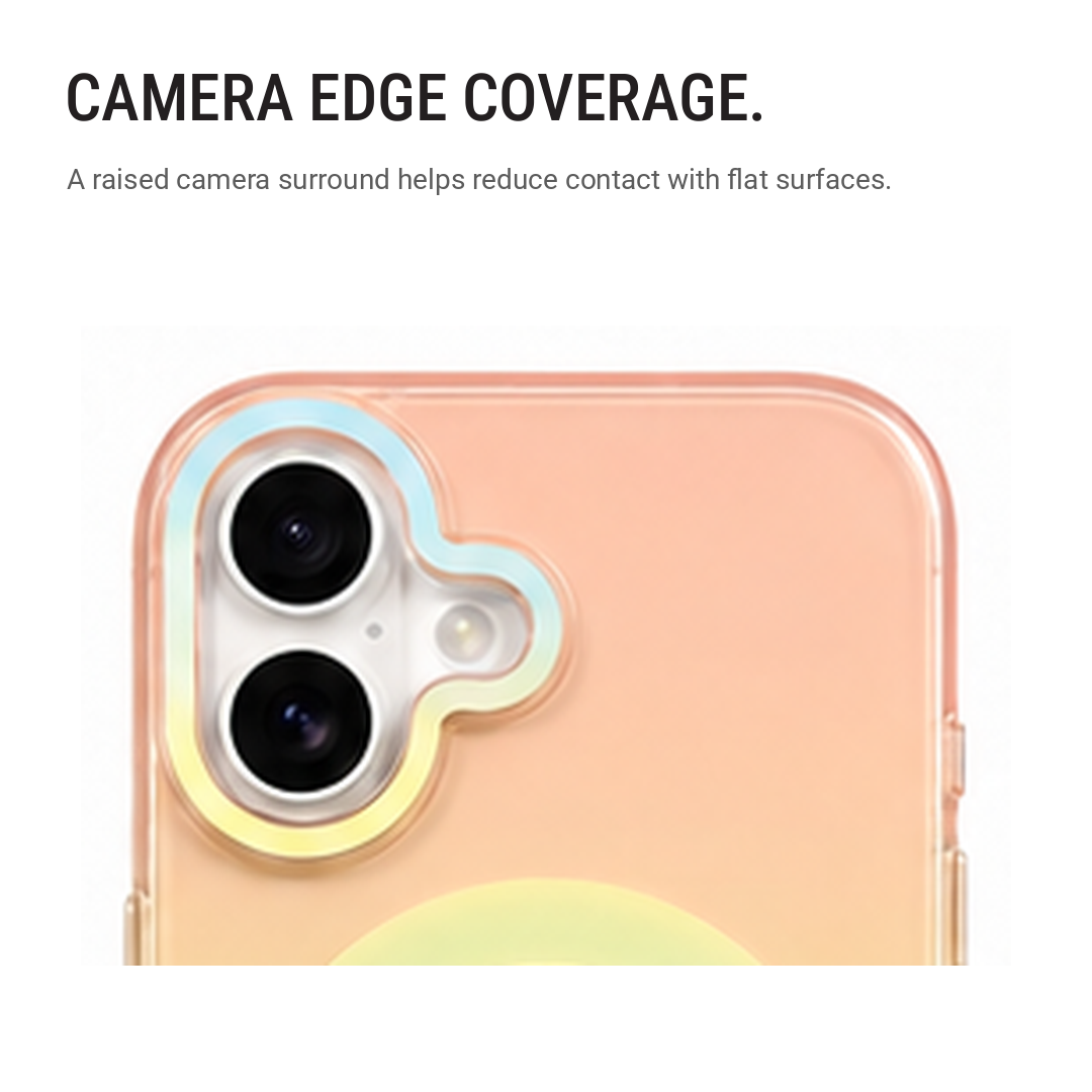 Matte Joyful – Phone Case with Built-In Magnetic Ring & Raised Camera Protection