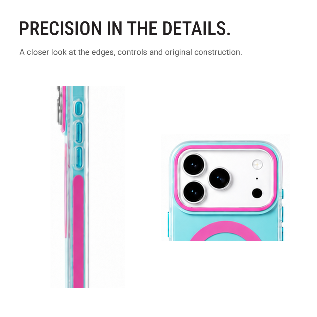 Joyful Series – Duo-Tone Magnetic Phone Case