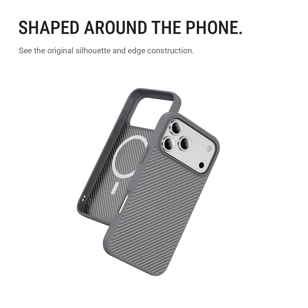 Back Pocket Carbon Weave MagSafe Phone Case Cover