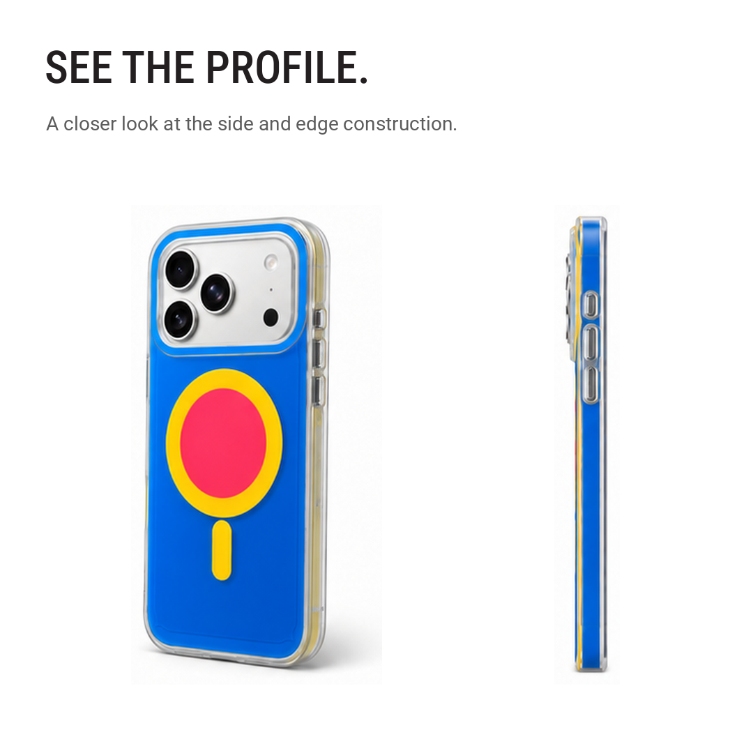 Joyful Series – Duo-Tone Magnetic Phone Case