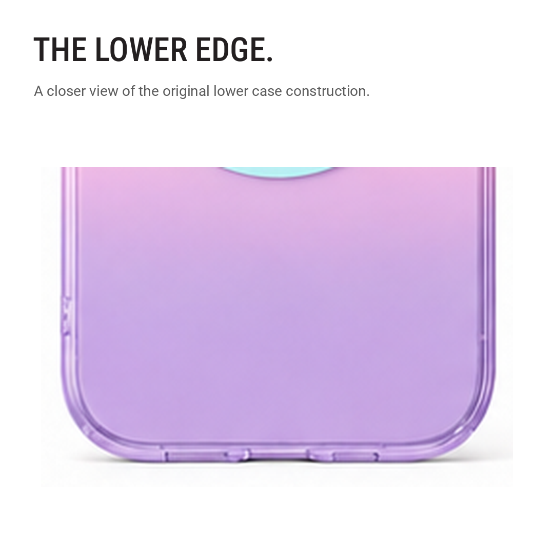 Matte Joyful – Phone Case with Built-In Magnetic Ring & Raised Camera Protection