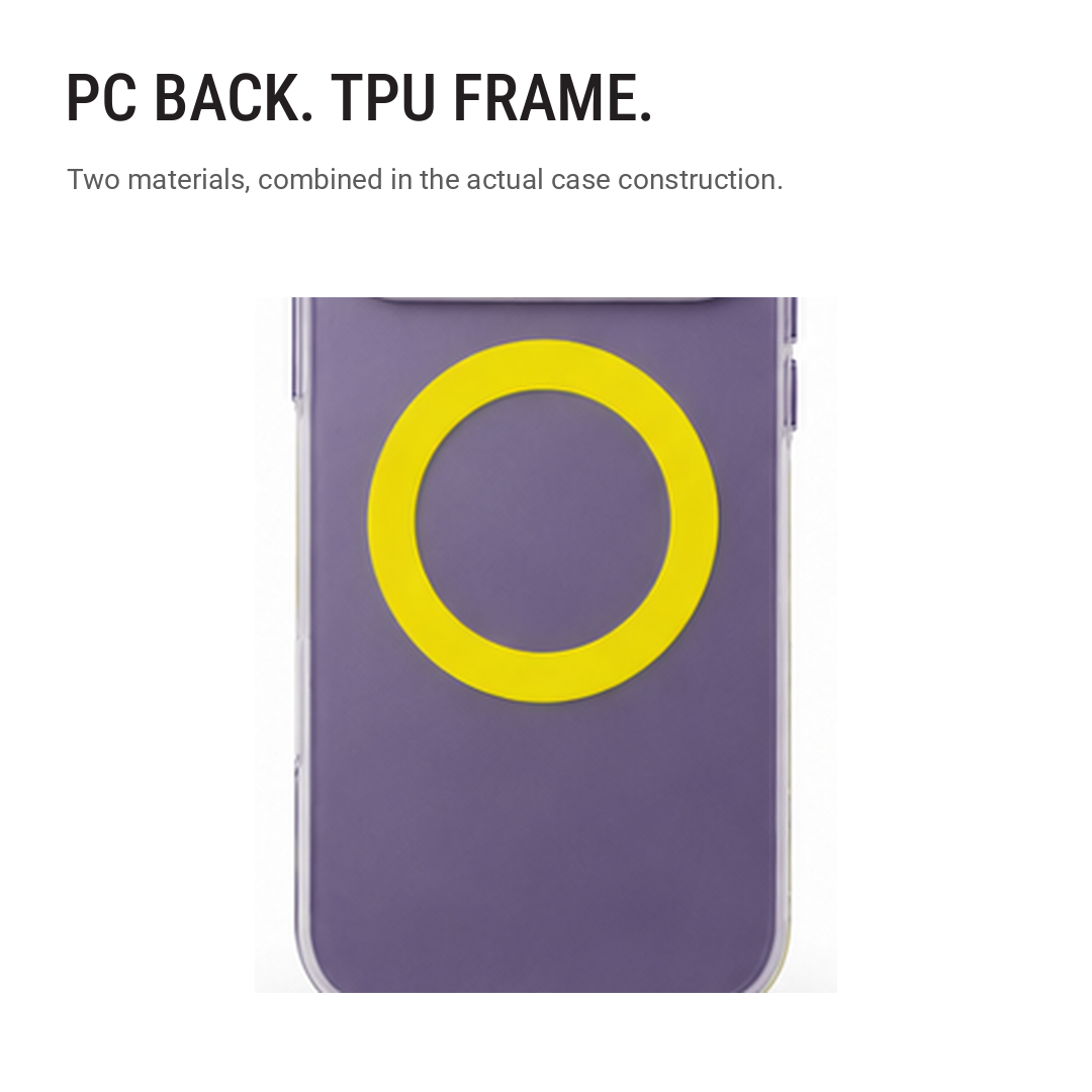 Joyful Series – Duo-Tone Magnetic Phone Case