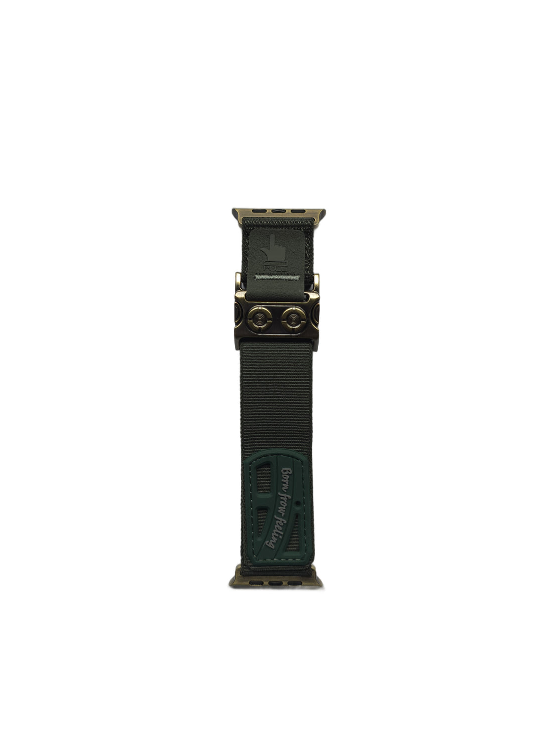 Back Pocket Tactical Dual-Lock Nylon Strap for Apple Watch