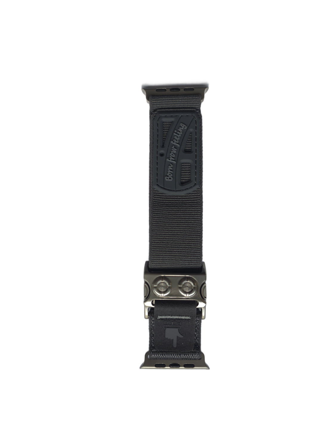 Back Pocket Tactical Dual-Lock Nylon Strap for Apple Watch