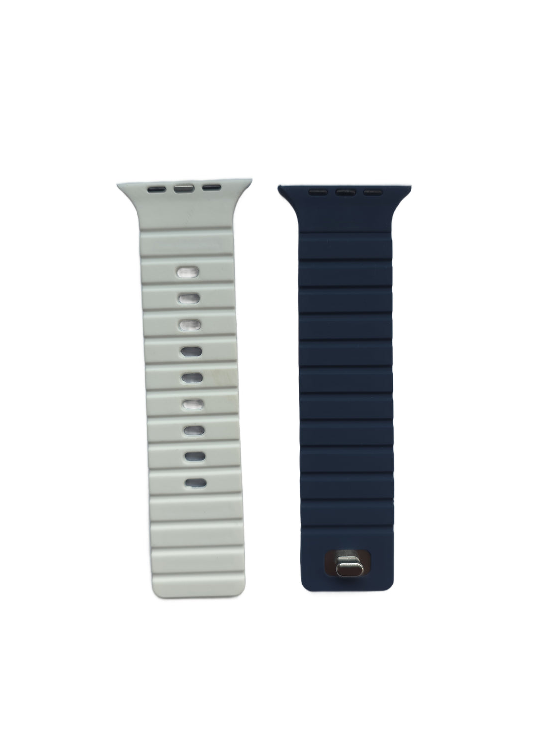 Back Pocket Ribbed Silicone Sport Band for Apple Watch