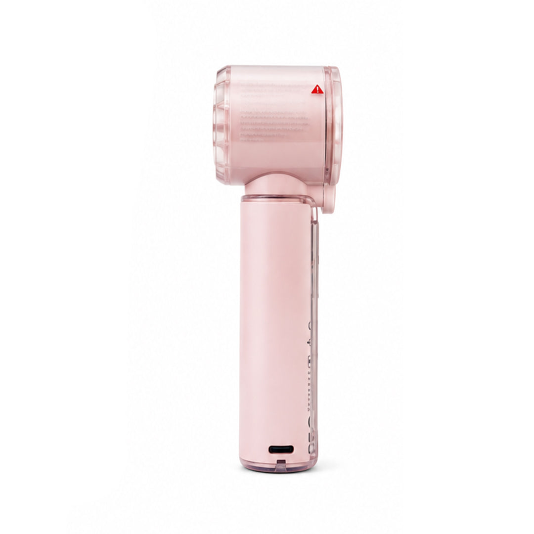 Back Pocket Handheld Mist Fan with LED Speed Display – Rechargeable 2-in-1 Cooling Fan