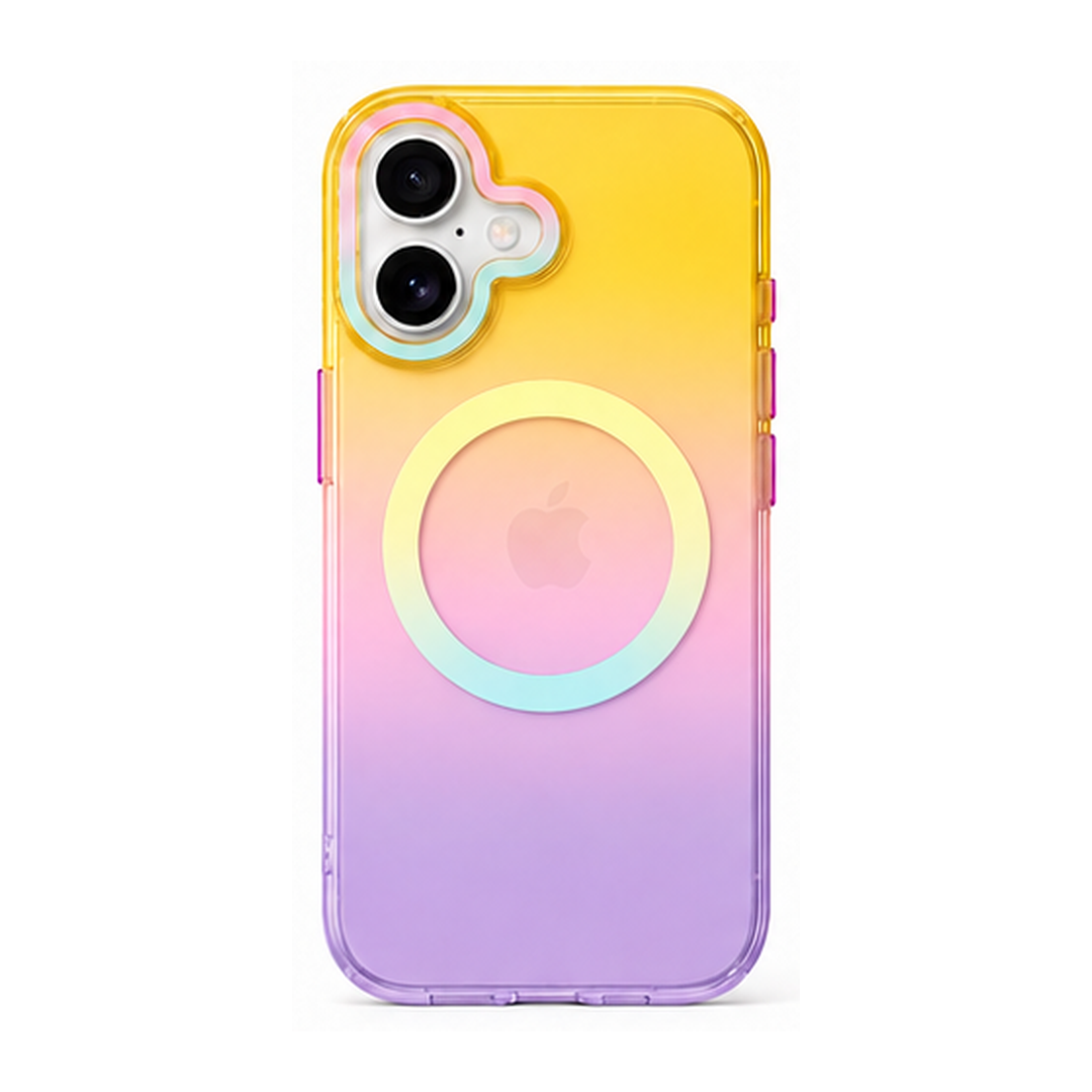 Matte Joyful – Phone Case with Built-In Magnetic Ring & Raised Camera Protection