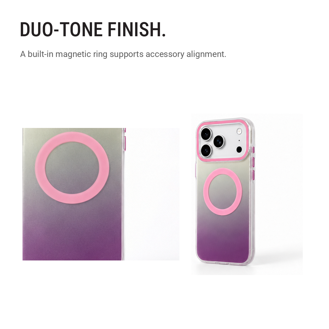 Joyful Series – Duo-Tone Magnetic Phone Case
