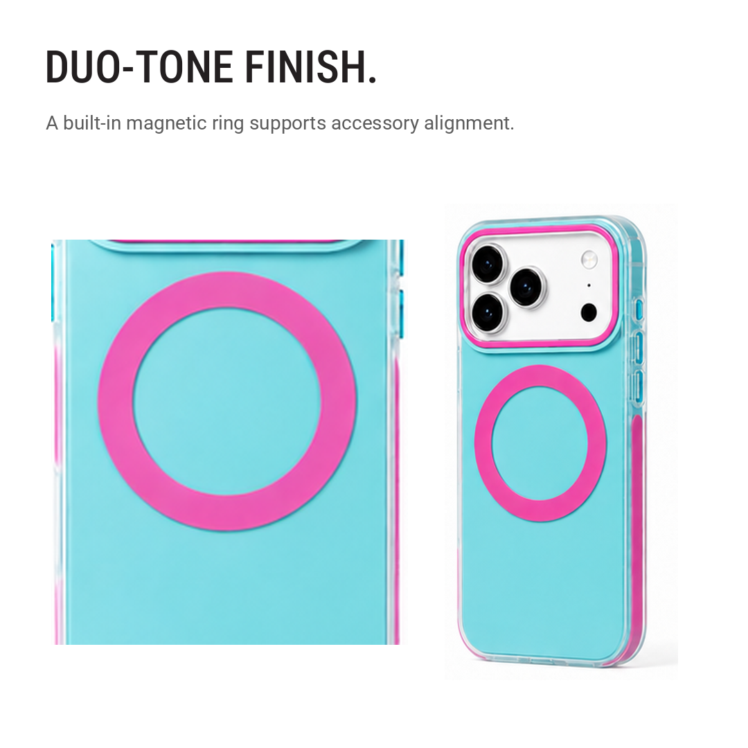 Joyful Series – Duo-Tone Magnetic Phone Case
