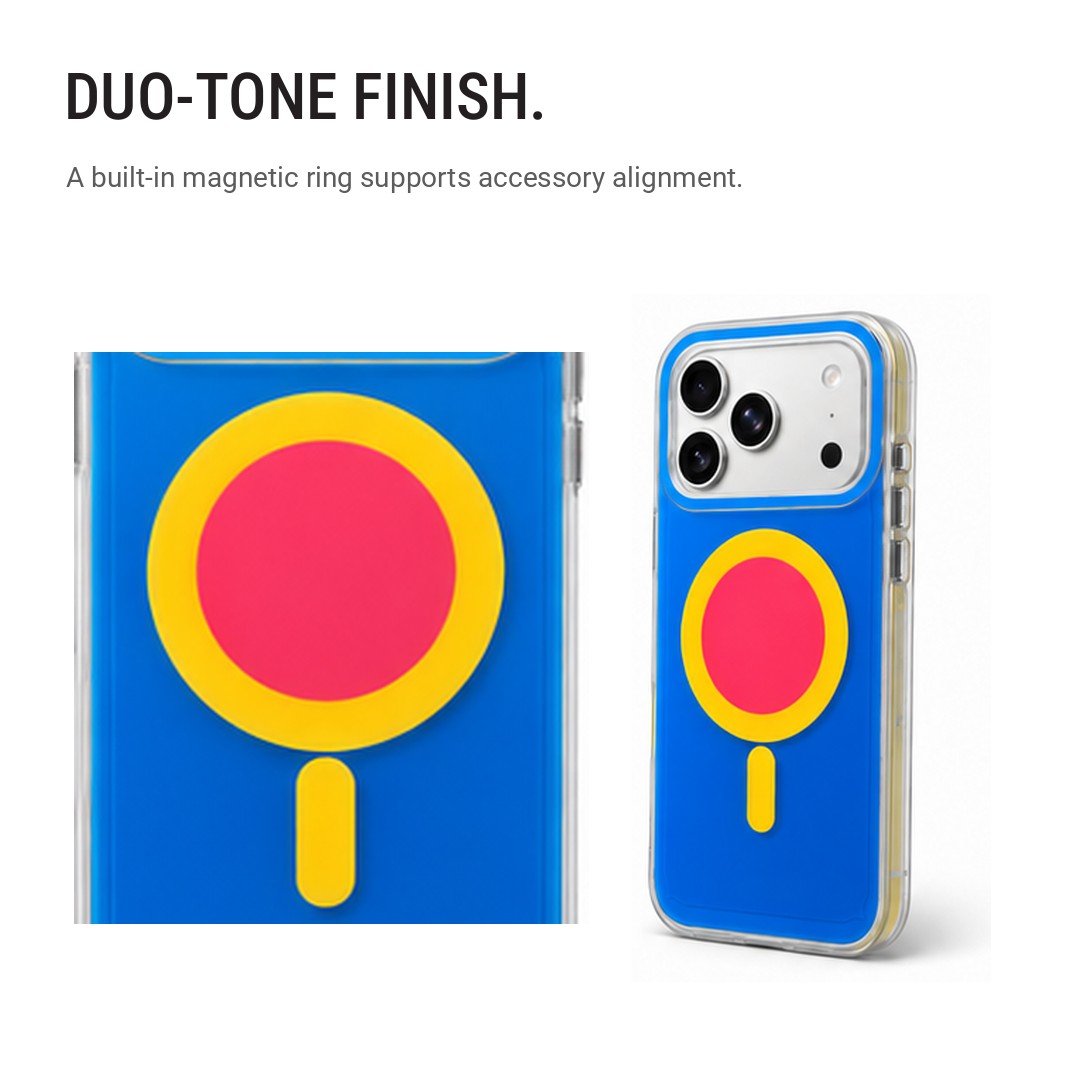 Joyful Series – Duo-Tone Magnetic Phone Case