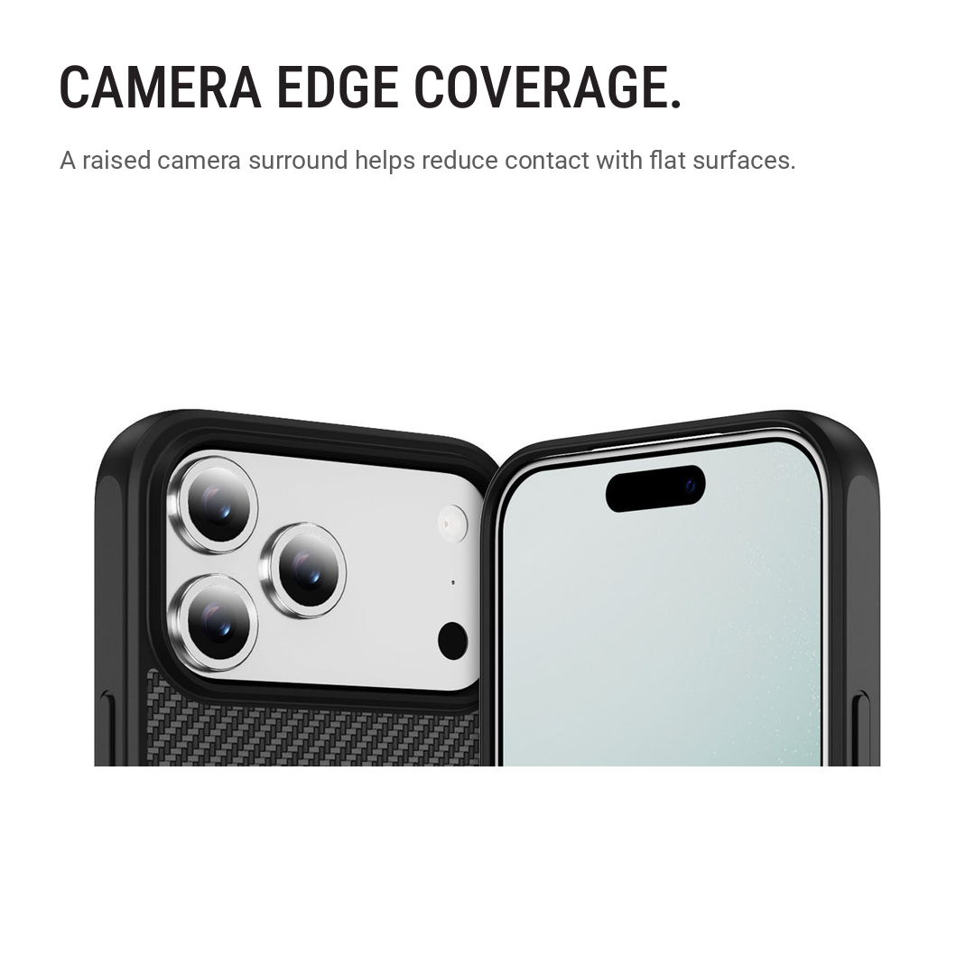 Back Pocket Carbon Weave MagSafe Phone Case Cover