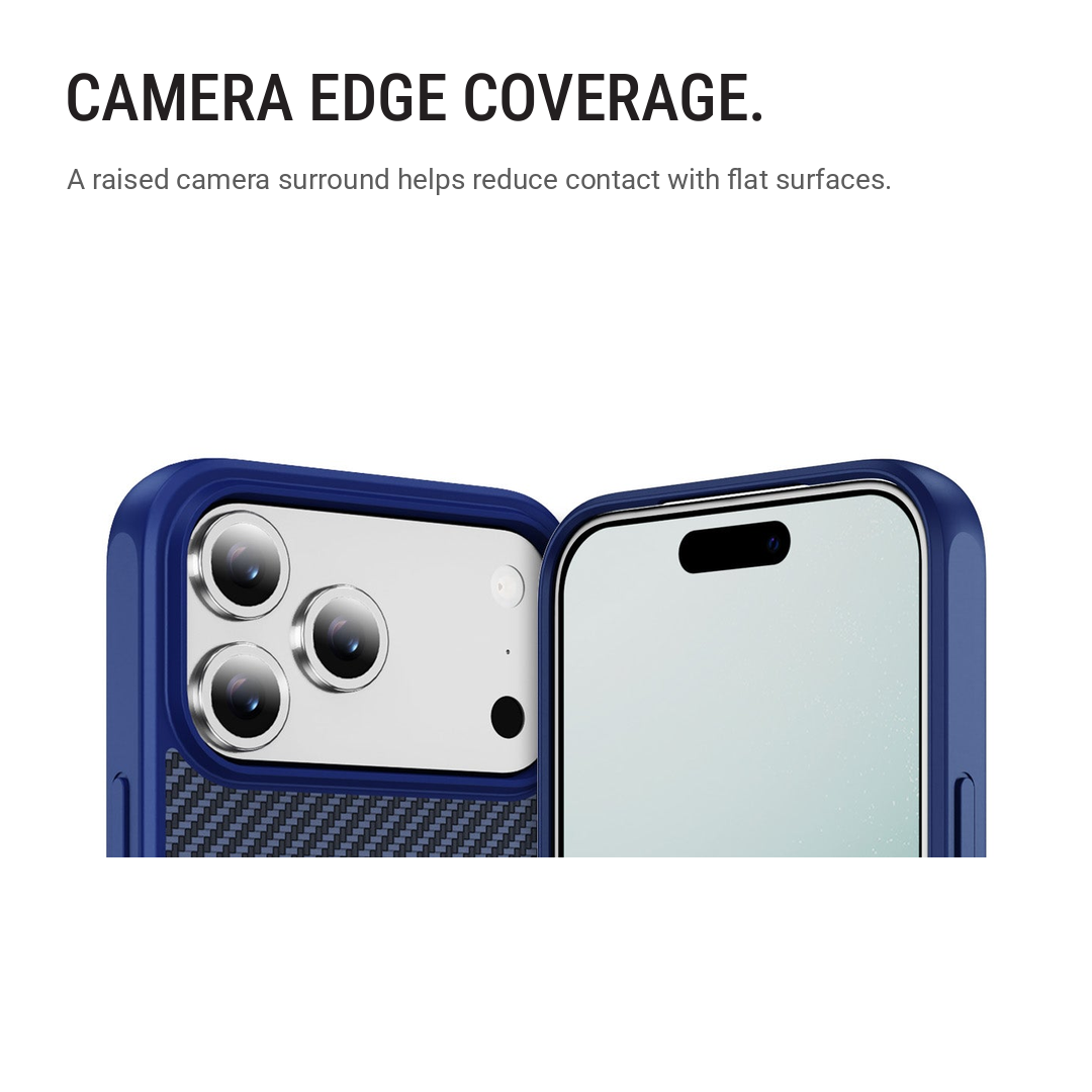 Back Pocket Carbon Weave MagSafe Phone Case Cover