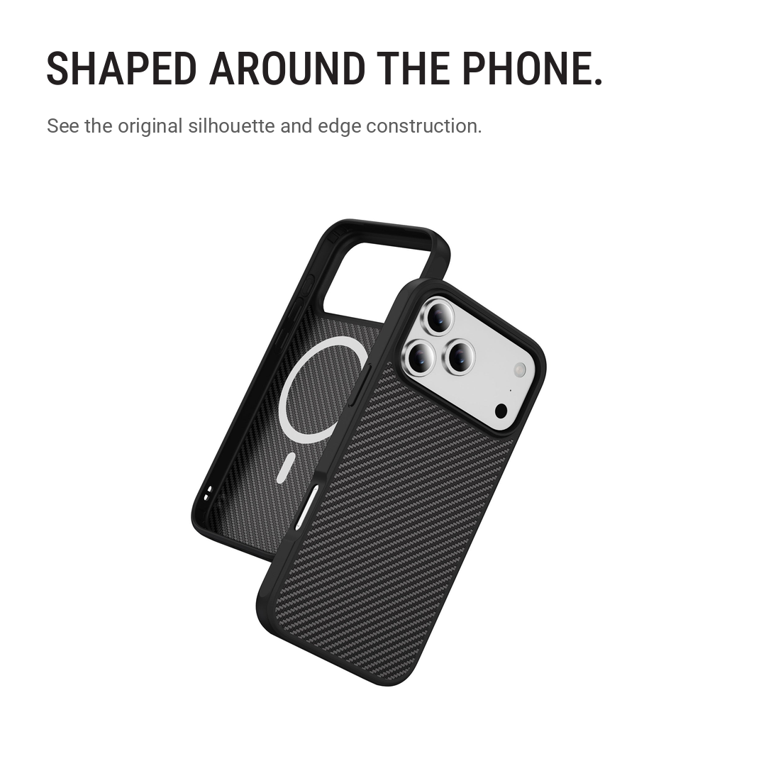 Back Pocket Carbon Weave MagSafe Phone Case Cover