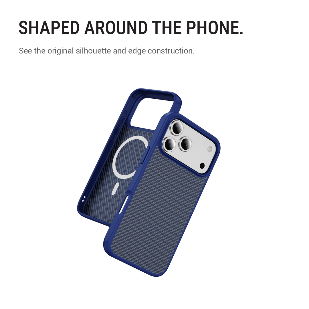 Back Pocket Carbon Weave MagSafe Phone Case Cover