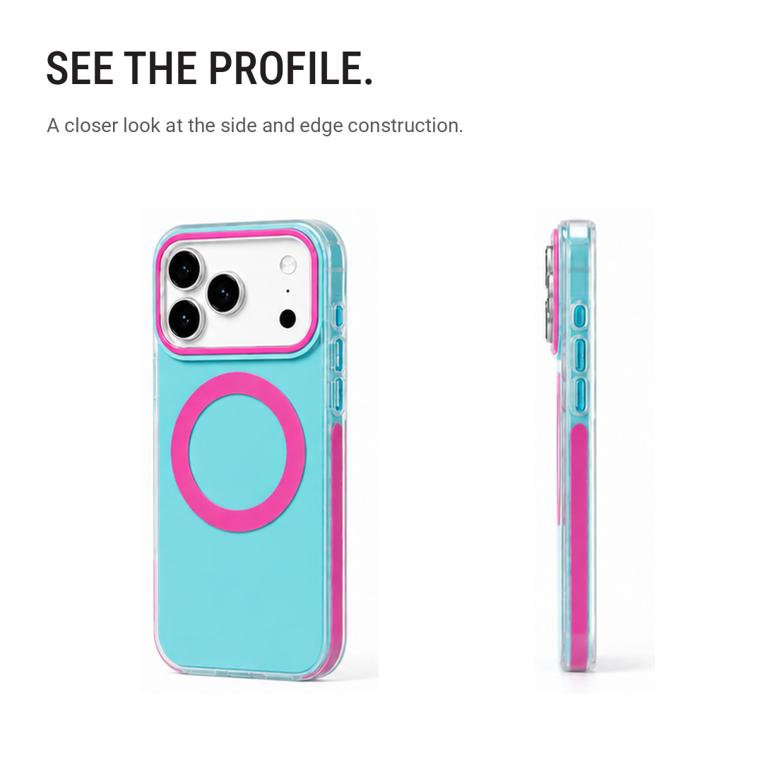 Joyful Series – Duo-Tone Magnetic Phone Case
