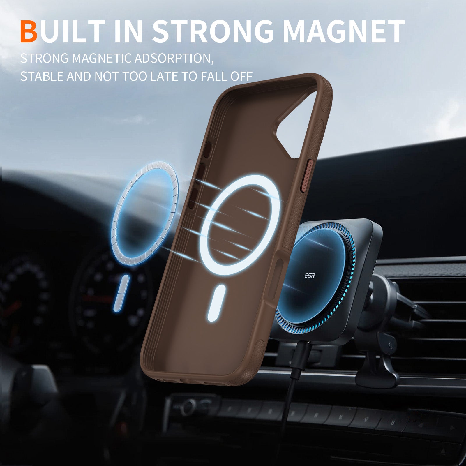 Magsafe Case – Strong Magnetic Phone Case with Built-In Magnetic Ring