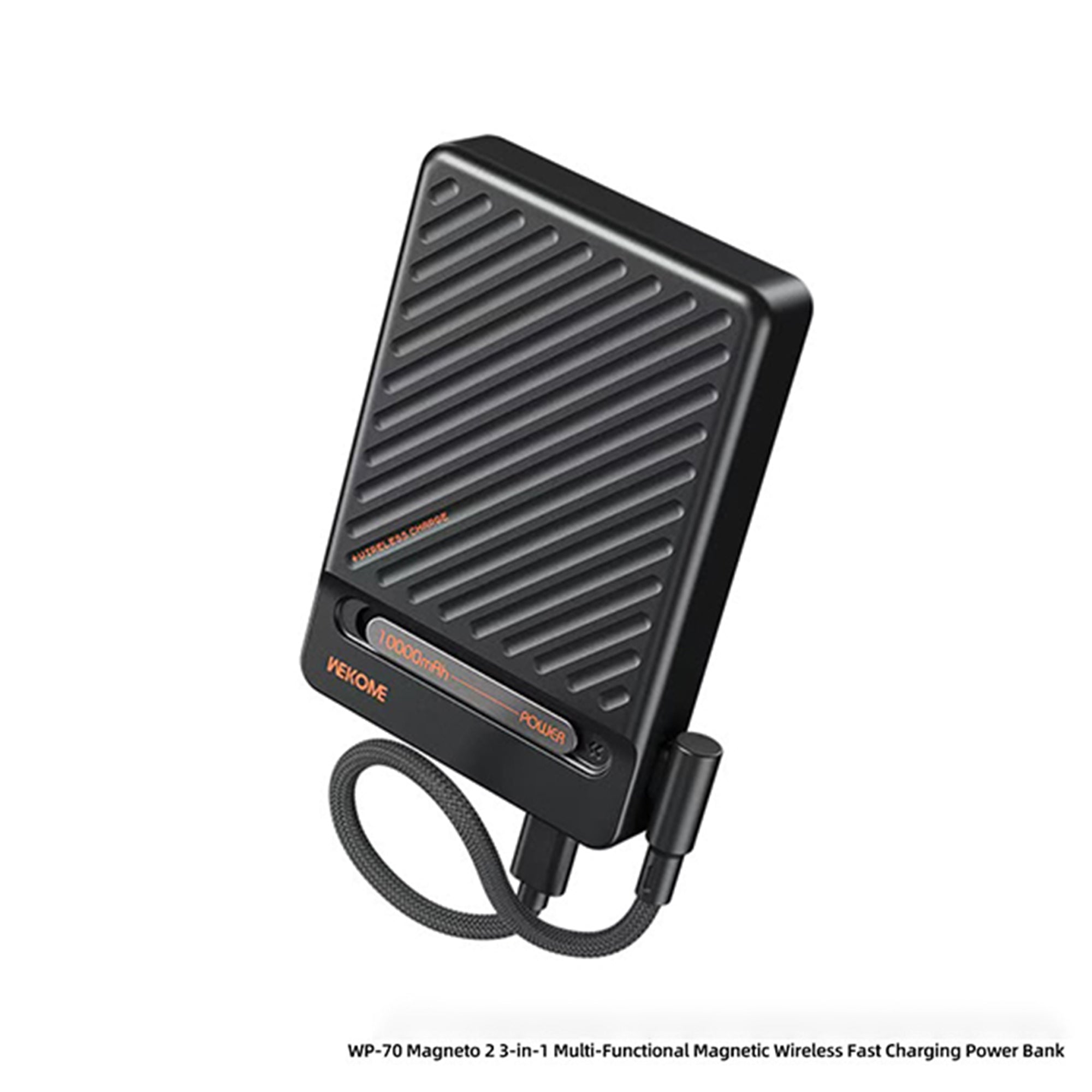 WP-70/112 Magneto 3-in-1 Magnetic Wireless Fast Charging Power Bank
