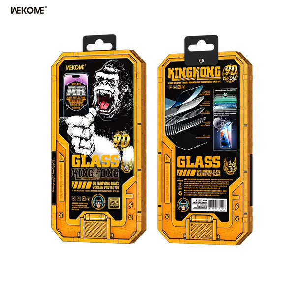 Wekome King Kong 9D Matte Frosted Tempered Glass Screen Protector – Anti-Glare Full Coverage