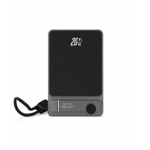 20W Magnetic Wireless Power Bank with Kickstand | Slim Fast Charger