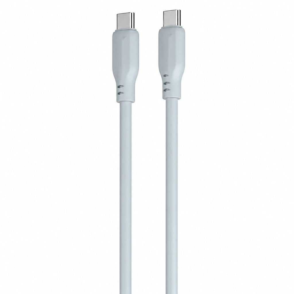 Silicone Type-C to Type-C Fast Charging Data Cable
