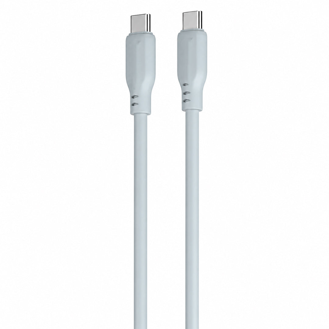 Silicone Type-C to Type-C Fast Charging Data Cable