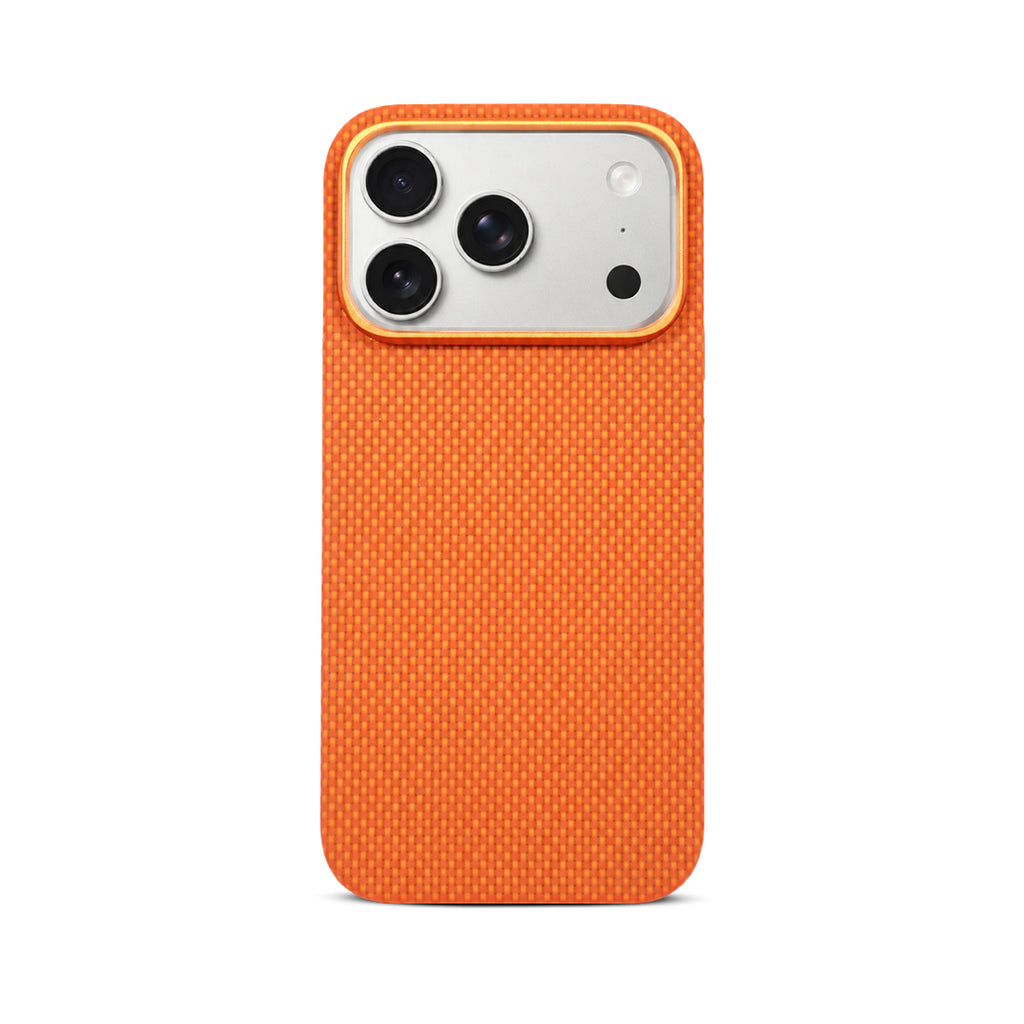 Rugged Magnetic Shockproof Protective Case with Matte Finish – Orange