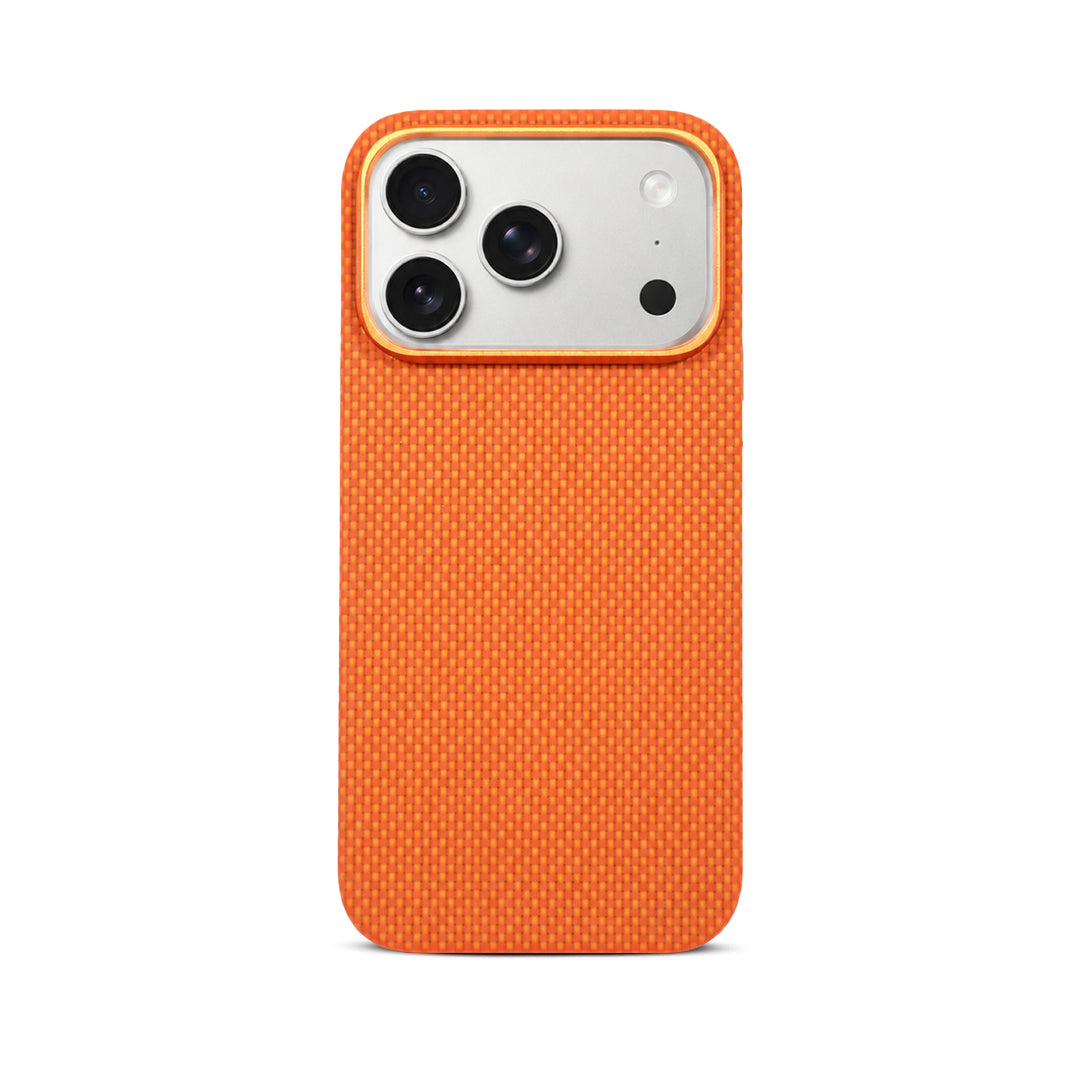 Rugged Magnetic Shockproof Protective Case with Matte Finish – Orange