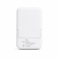 Magnetic Wireless Power Bank with Foldable Stand – White
