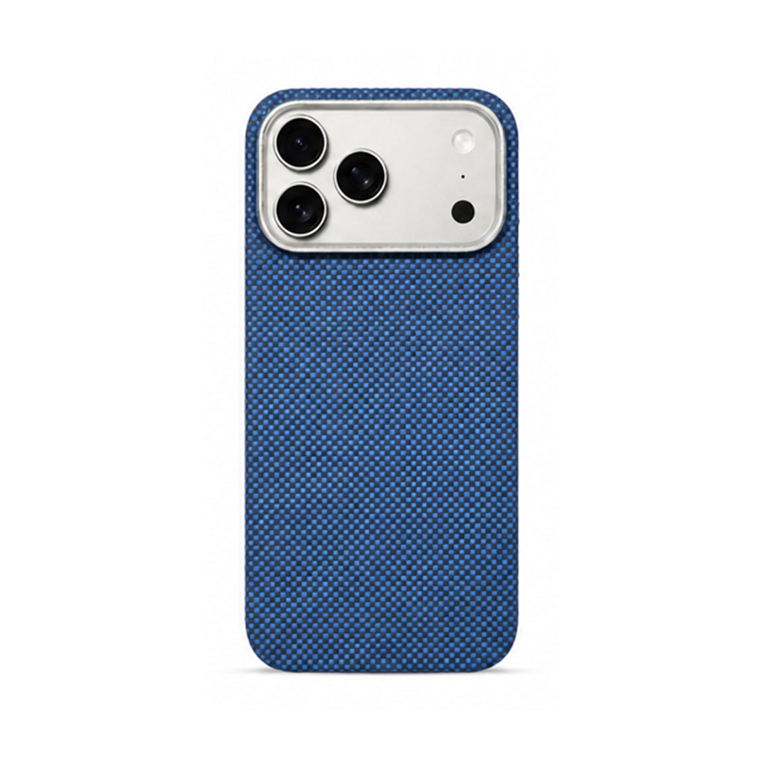 Blue Lattice-Weave Ultra-Slim Magnetic Protective Case