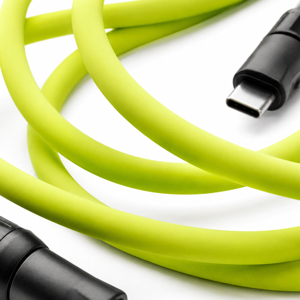 4-in-1 Multi Charging Cable | USB-A to Lightning, Type-C & Micro-USB, Braided Design