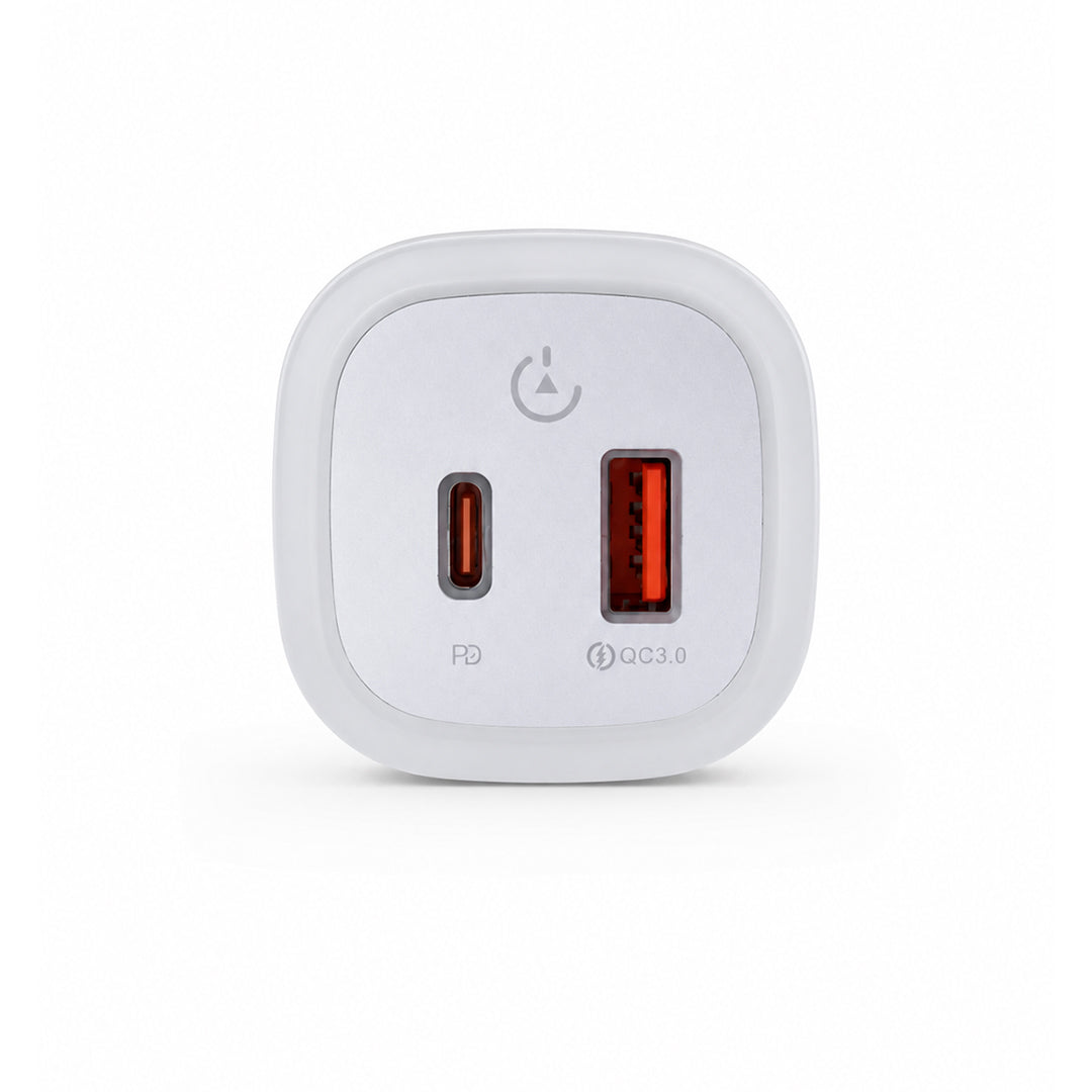 Back Pocket 30W Fast Charging Adapter – USB-C + USB-A