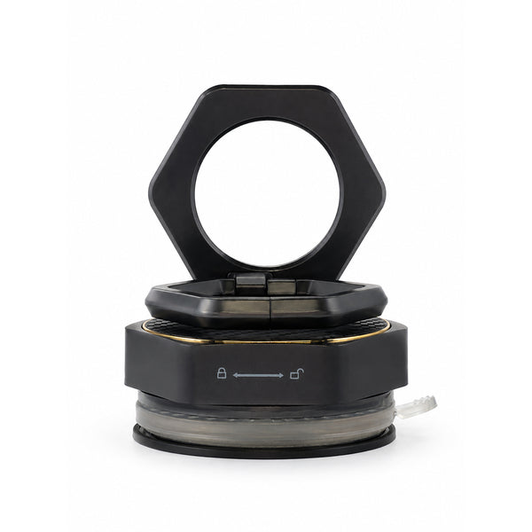 Back Pocket Vacuum Magnetic Phone Holder | Foldable 360° Adjustable Mobile Mount