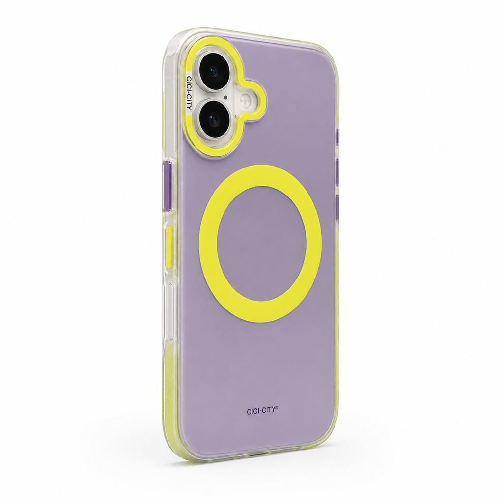 Silicone Case – Premium Translucent Phone Cover with Magnetic Charging Support