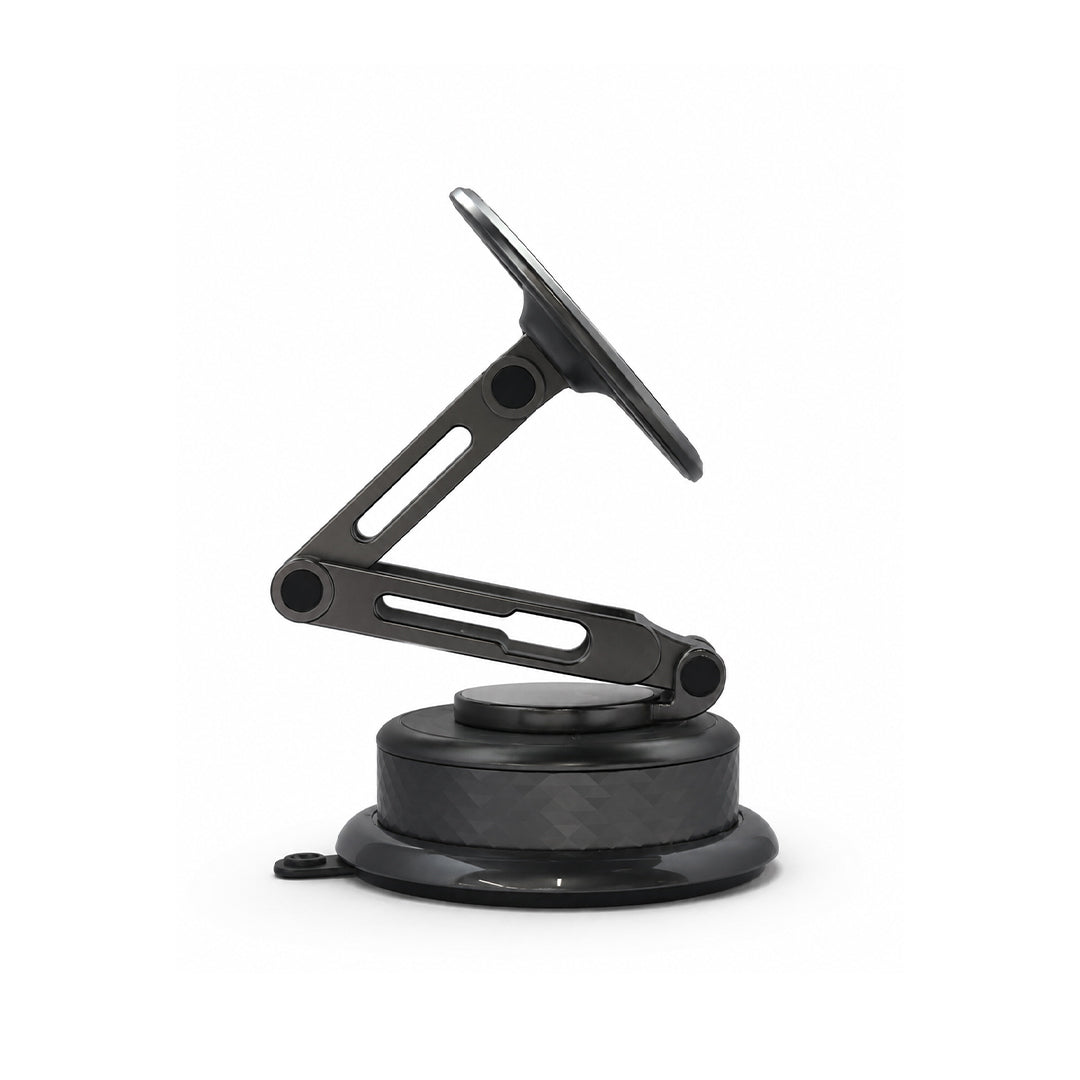 Back Pocket Foldable Magnetic Phone Holder – 360° Adjustable Vacuum Suction Mobile Stand