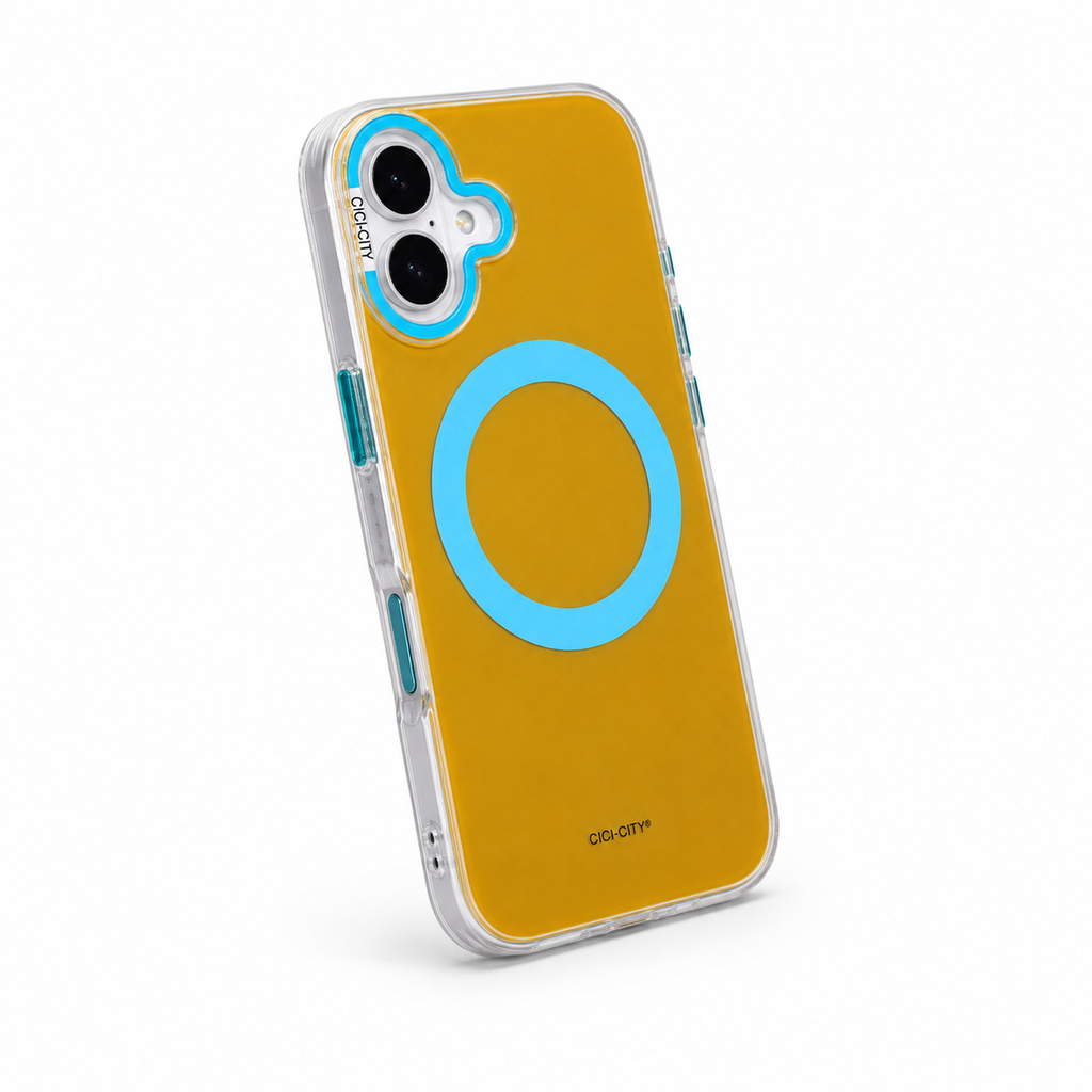 Silicone Case – Premium Translucent Phone Cover with Magnetic Charging Support