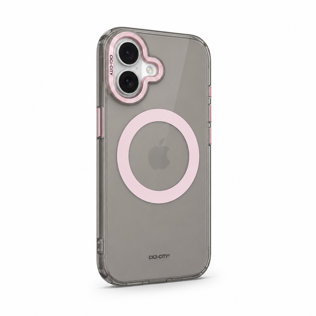 Silicone Case – Premium Translucent Phone Cover with Magnetic Charging Support