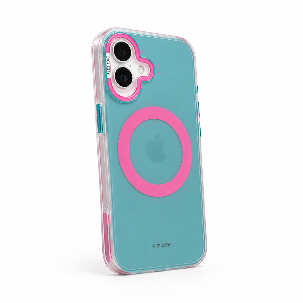 Silicone Case – Premium Translucent Phone Cover with Magnetic Charging Support
