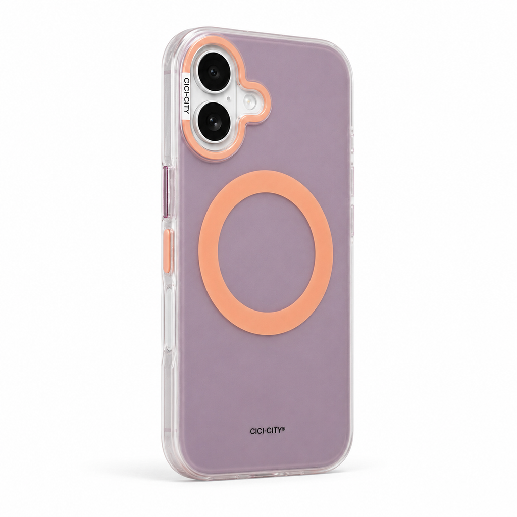 Silicone Case – Premium Translucent Phone Cover with Magnetic Charging Support
