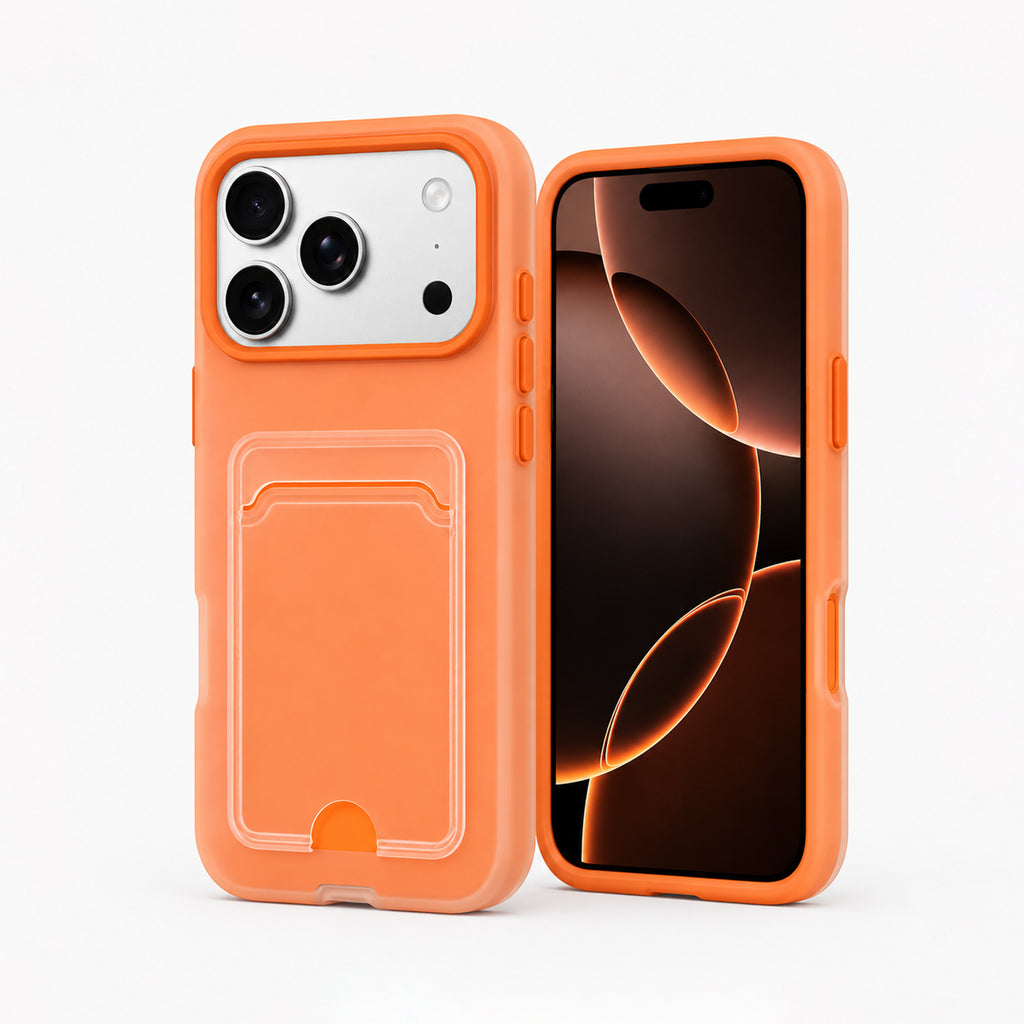 Wallet Case – 2-in-1 Wallet Card Holder Silicone Phone Case with Shockproof Bumper