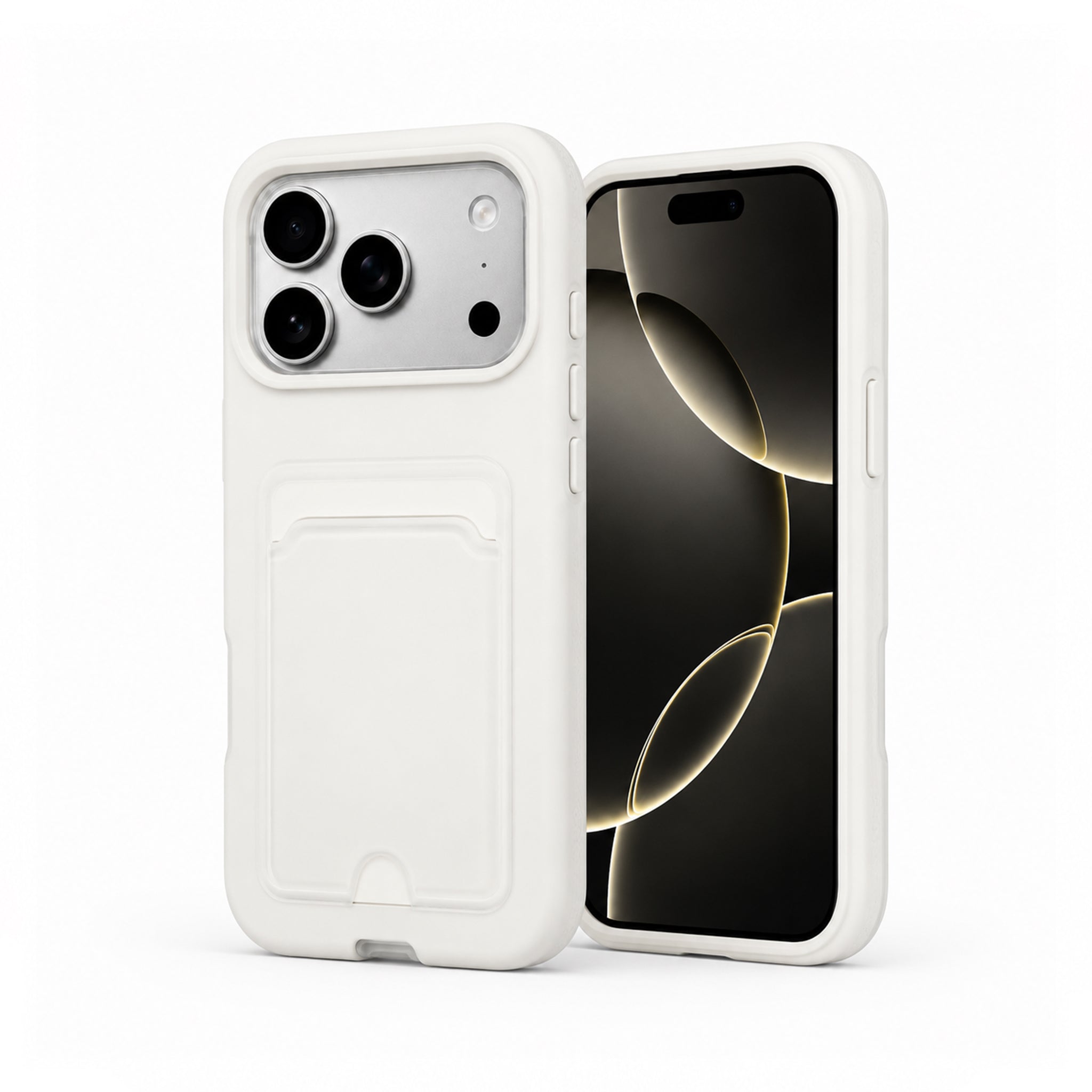 Wallet Case – 2-in-1 Wallet Card Holder Silicone Phone Case with Shockproof Bumper