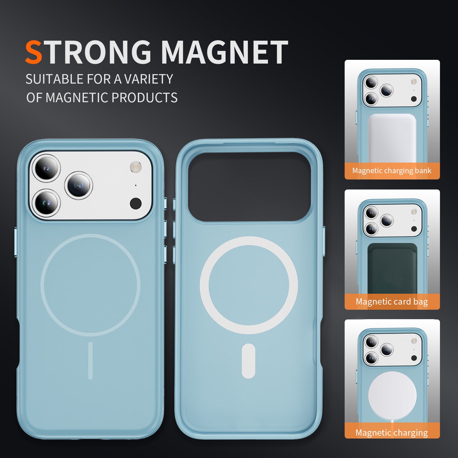 MagSafe Case – Strong Magnetic Phone Case with Magnetic Charging Compatibility