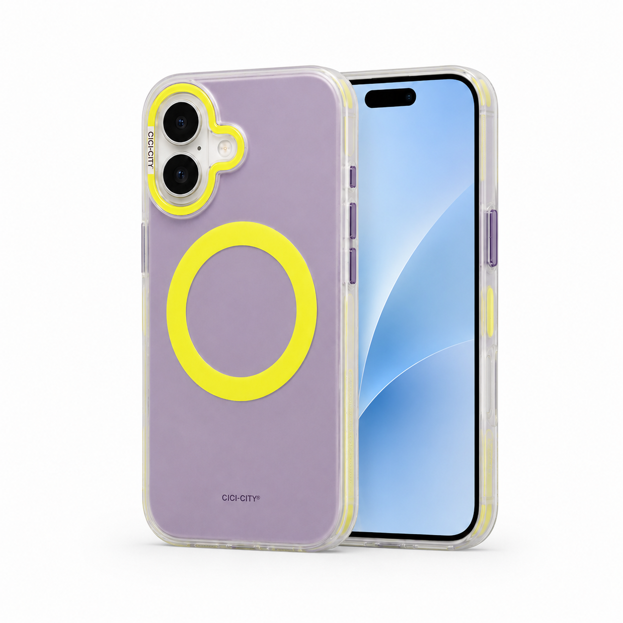 Silicone Case – Premium Translucent Phone Cover with Magnetic Charging Support
