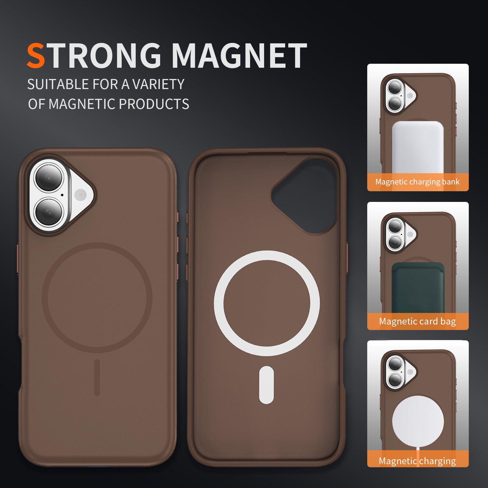 Magsafe Case – Strong Magnetic Phone Case with Built-In Magnetic Ring