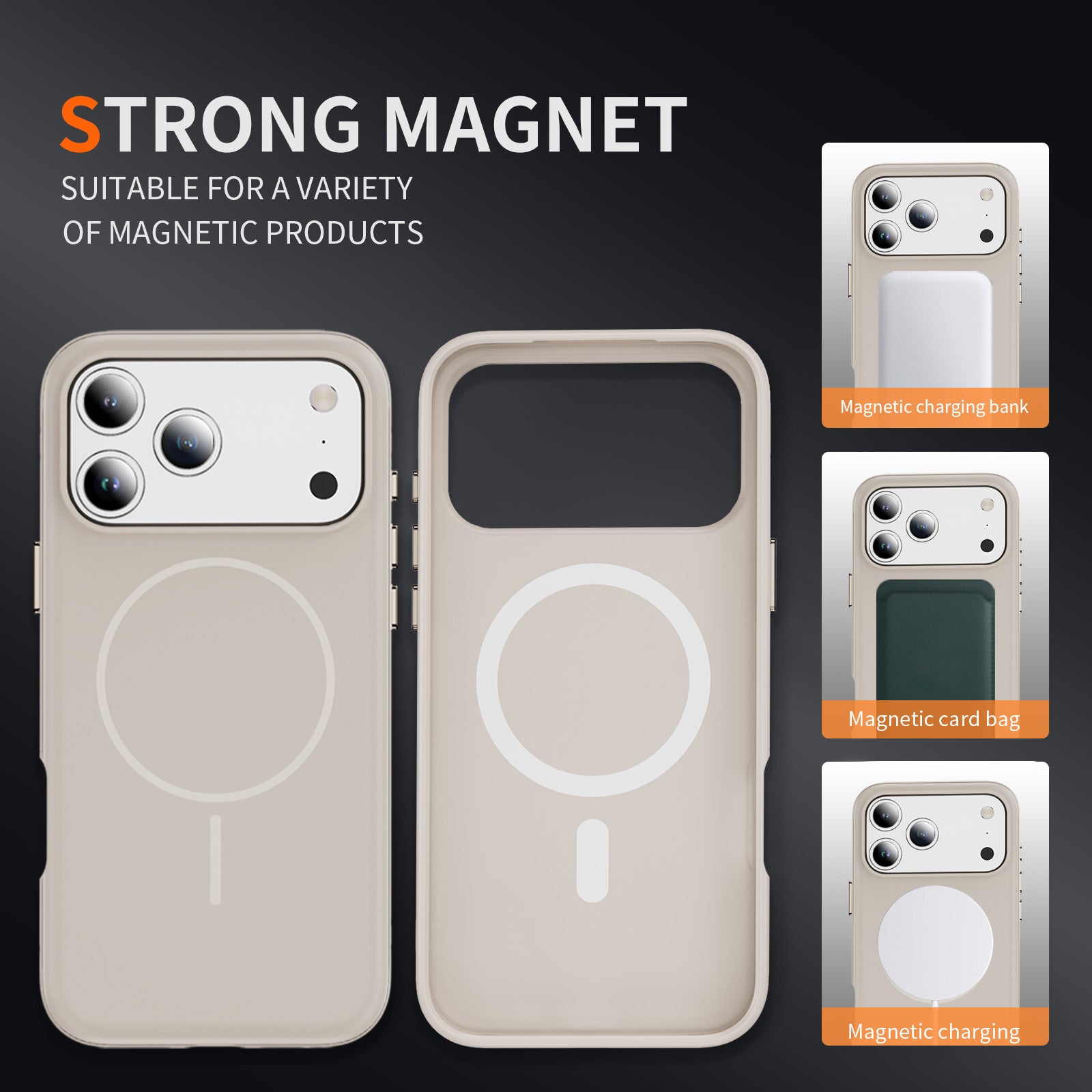 MagSafe Case – Strong Magnetic Phone Case with Magnetic Charging Compatibility