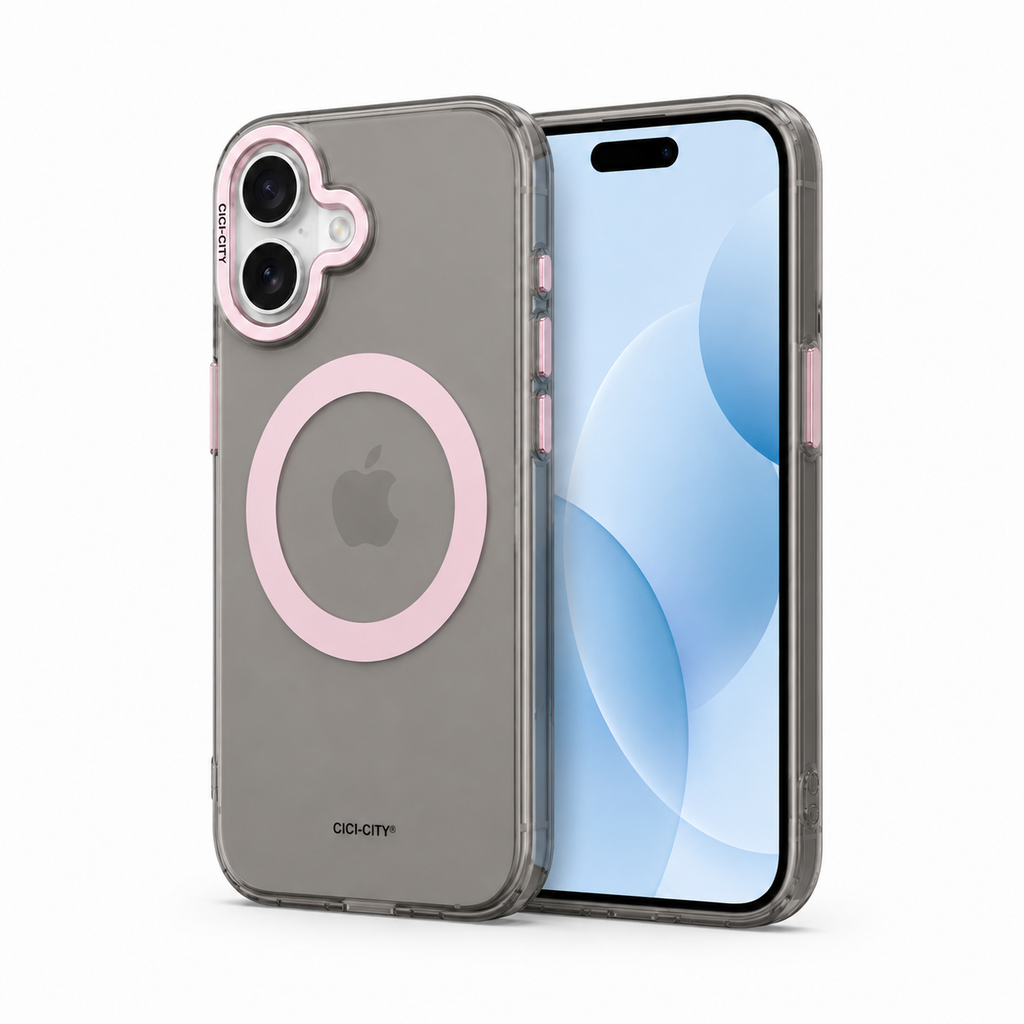 Silicone Case – Premium Translucent Phone Cover with Magnetic Charging Support